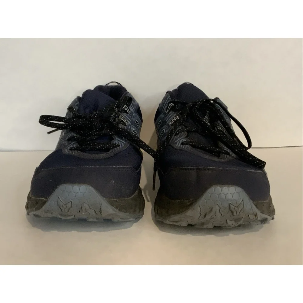 Blue men's ASIC running shoe size 13